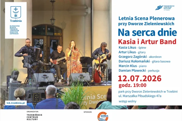 „Na serca dnie” – koncert Kasia i Artur Band w Trzebini