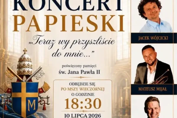 Koncert pamięci Jana Pawła II w Alwerni już w piątek