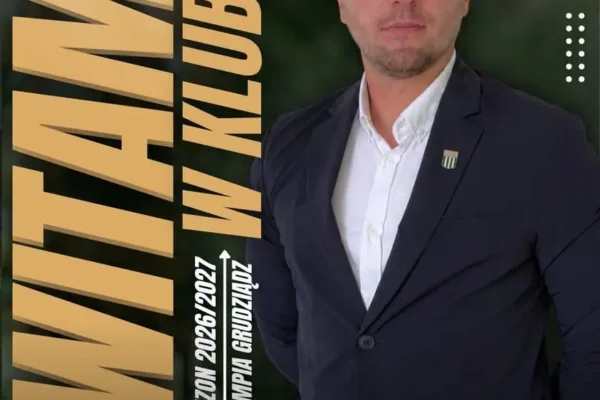 Dawid Pędziałek nowym trenerem Olimpii Grudziądz. Dwa zwycięstwa w sparingach