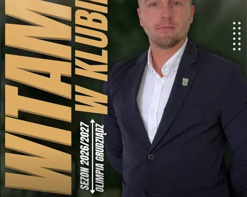 Dawid Pędziałek nowym trenerem Olimpii Grudziądz. Dwa zwycięstwa w sparingach