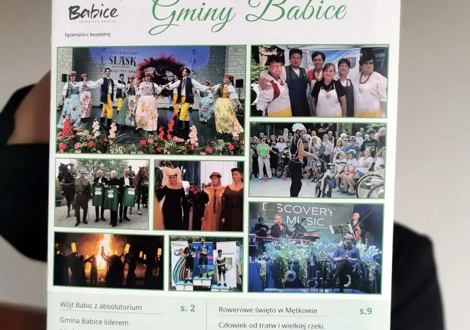 Lipcowy numer „Kuriera Gminy Babice” już dostępny