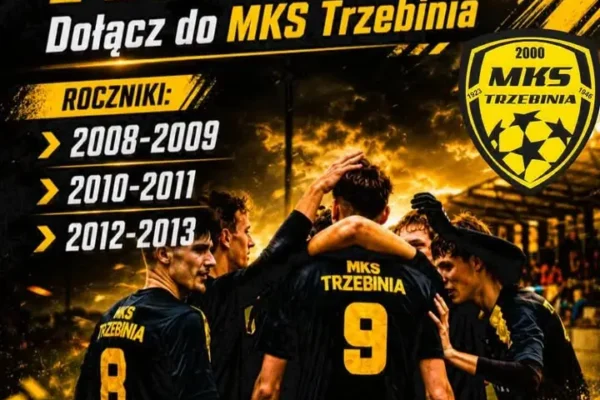 MKS Trzebinia ogłasza nabór do drużyn młodzieżowych na sezon 2026/2027
