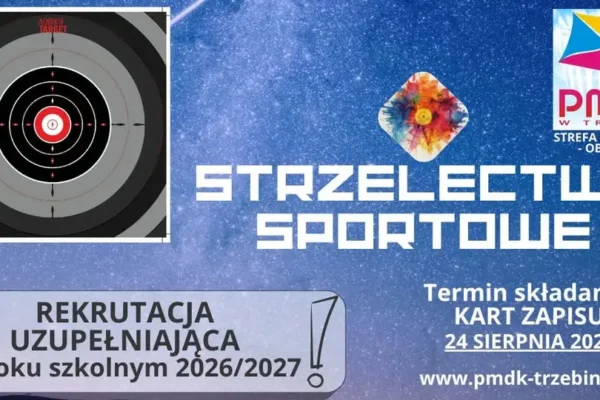 Koło strzeleckie „Snajper” w Trzebini zaprasza na rekrutację uzupełniającą