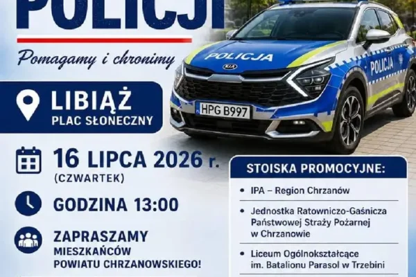 Święto Policji w Libiążu – atrakcje i uroczystości na Placu Słonecznym