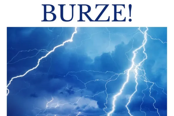 Ostrzeżenie II stopnia przed burzami dla powiatu chrzanowskiego