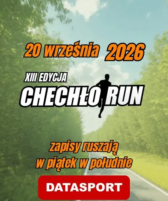 Chechlo RUN 2026 – zapisy startują w piątek, bieg 20 września