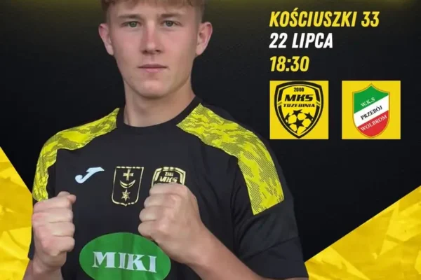 Sparing MKS Trzebinia z WKS Przebój Wolbrom już dziś o 18:30