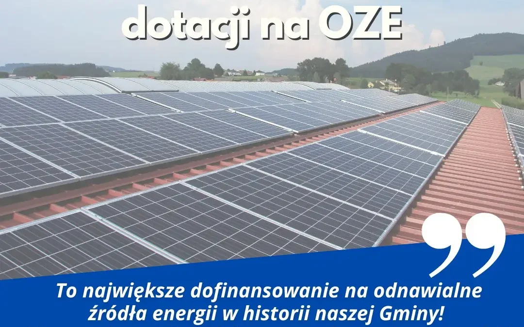 44 miliony na OZE dla mieszkańców – Trzebinia liderem projektu