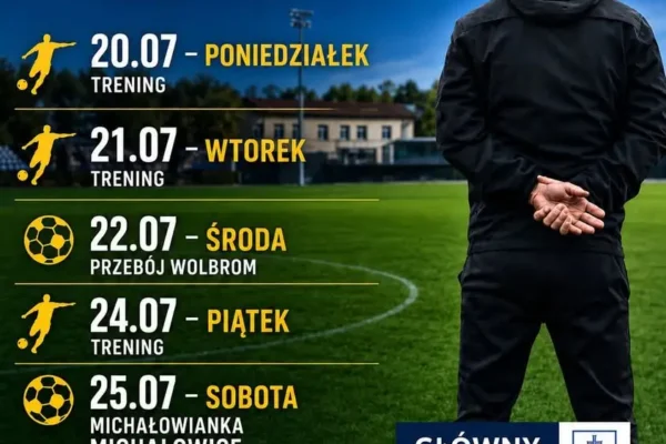 MKS Trzebinia: plan tygodnia i dwa sparingi z ligowymi rywalami