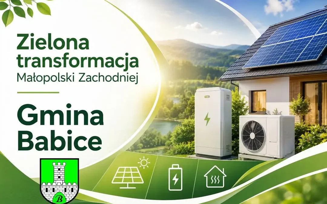 Gmina Babice otrzymała blisko 5,6 mln zł na OZE – fotowoltaika i pompy ciepła dla mieszkańców
