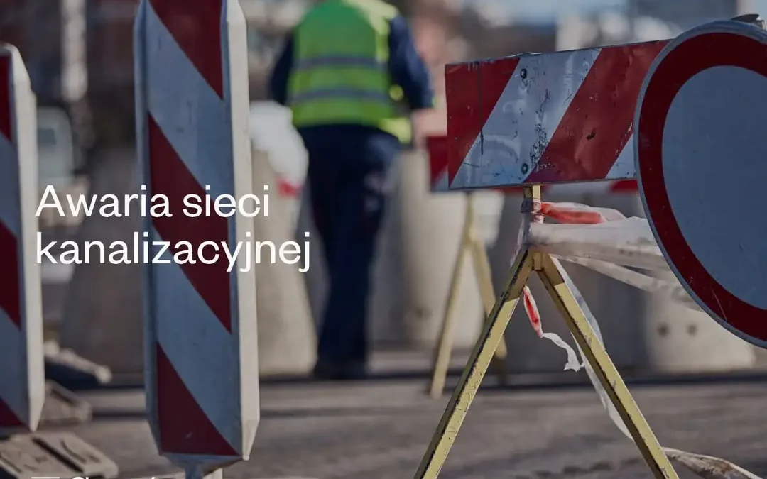 Awaria kanalizacji w Chrzanowie – utrudnienia na ul. Słowackiego i Kościuszki