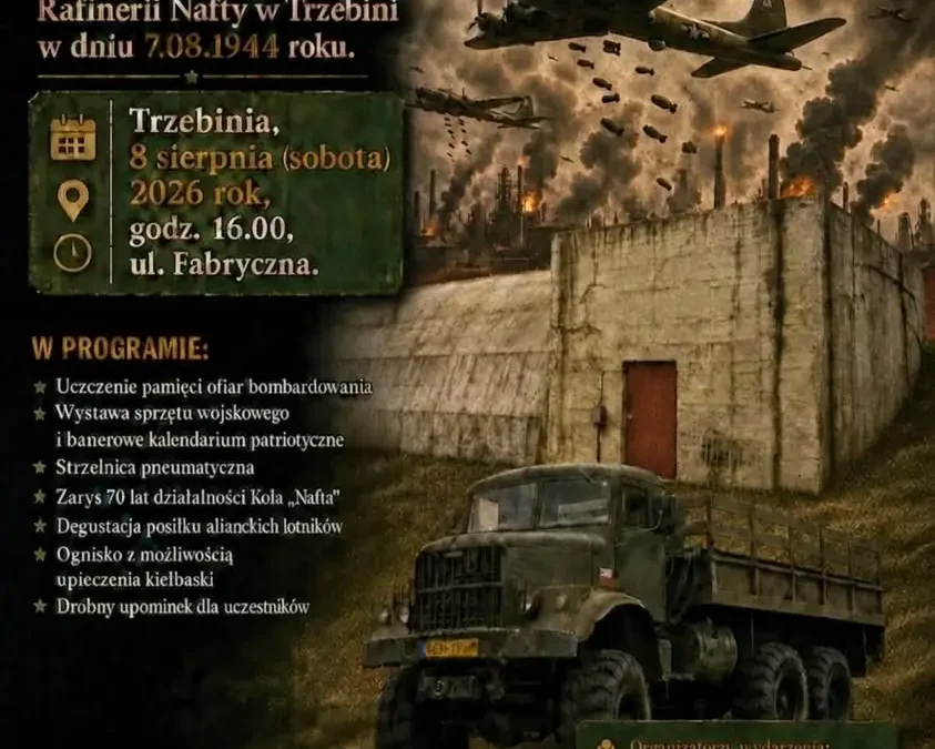 Rocznica bombardowania Trzebini. Spotkanie przy bunkrze 8 sierpnia