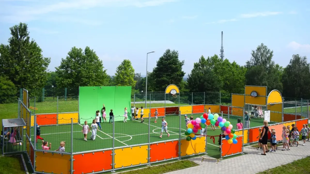 Nowe boisko GolBox w Libiążu – sportowa atrakcja dla najmłodszych