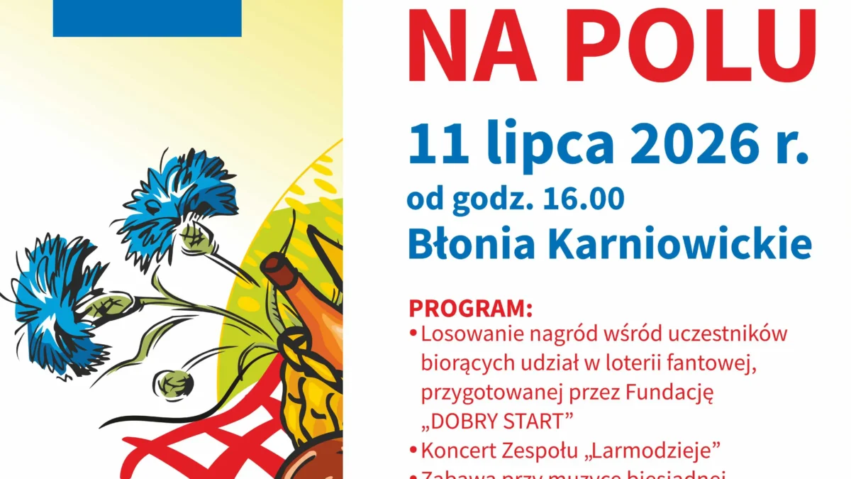 Trzebińskie Lato na Polu 2026 – już w sobotę na Błoniach Karniowickich