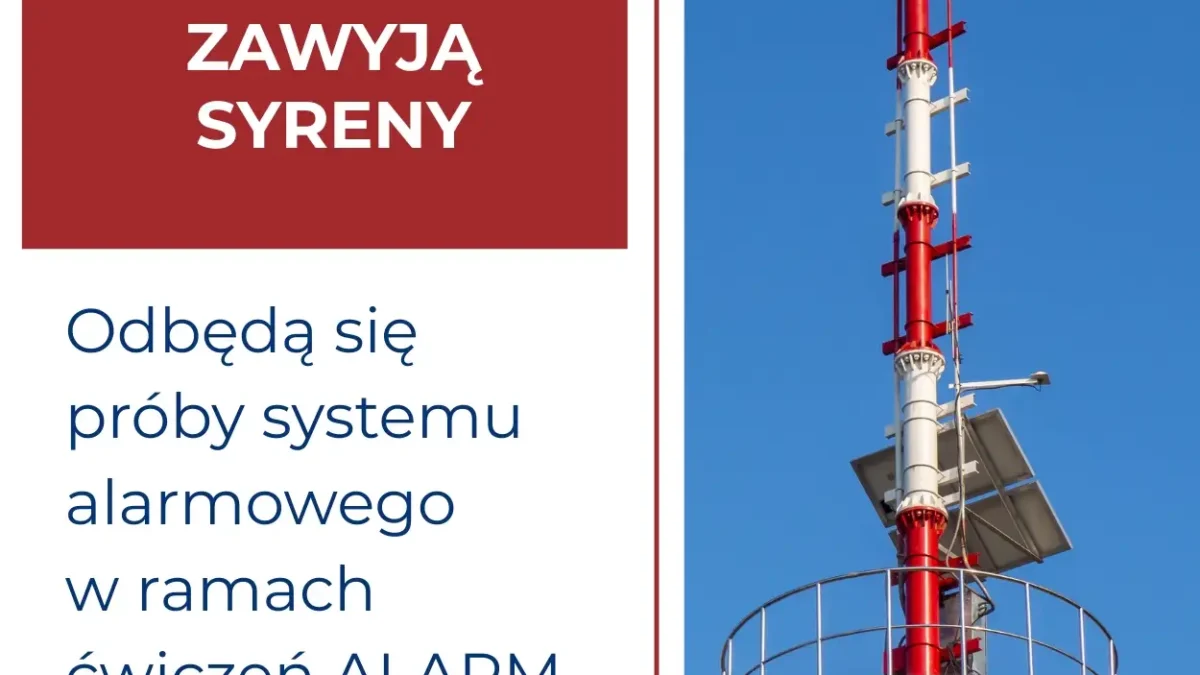 Ćwiczenia Alarm 2026: 21 lipca zawyją syreny w całej Polsce
