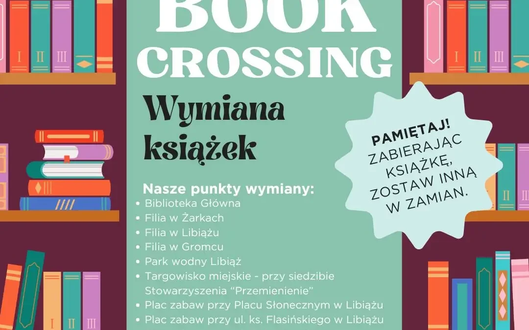 Bookcrossing w bibliotece – wymień książki na inne