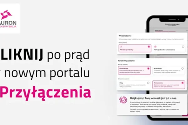 TAURON uruchamia portal ePrzyłączenia – wnioski online o przyłączenie do sieci
