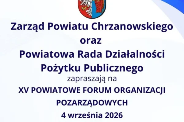 XV Powiatowe Forum Organizacji Pozarządowych w Libiążu – święto trzeciego sektora