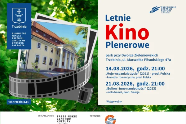 Letnie Kino Plenerowe w Trzebini: filmy pod gwiazdami w sierpniu