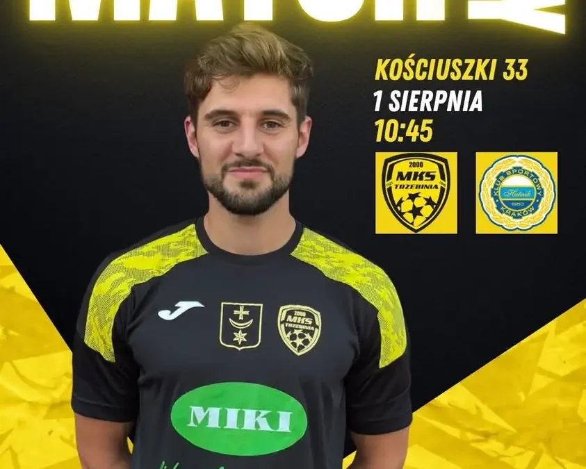 MKS Trzebinia zmierzy się z Hutnikiem II Kraków w sparingu