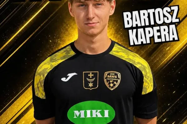 Bartosz Kapera nowym skrzydłowym MKS Trzebinia