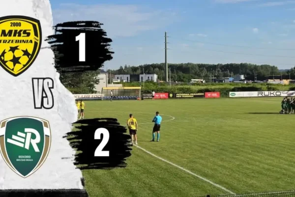 Pierwsza porażka w okresie przygotowawczym – sparing z Rekordem II Bielsko-Biała