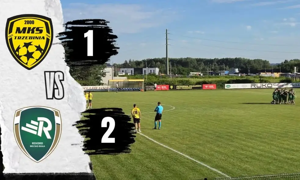 Pierwsza porażka w okresie przygotowawczym – sparing z Rekordem II Bielsko-Biała