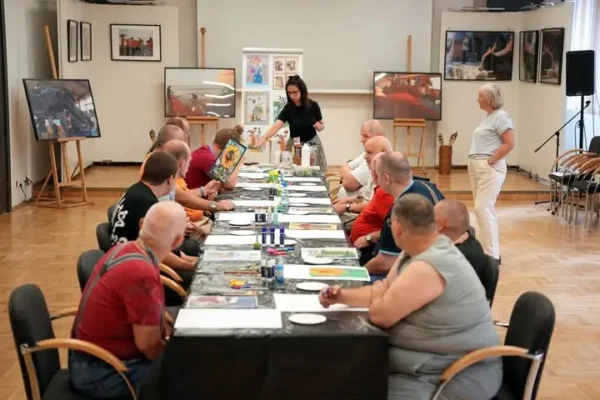 Warsztaty artystyczne w Libiąskim Centrum Kultury – kreatywność bez barier