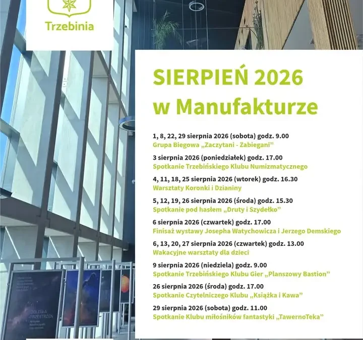 Wakacyjne atrakcje w Manufakturze: warsztaty, kluby i spotkania dla dzieci i dorosłych