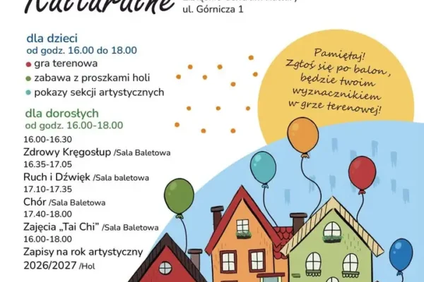 Miasteczko Kulturalne w Libiążu – popołudnie pełne zabawy i zapisów na nowy rok artystyczny