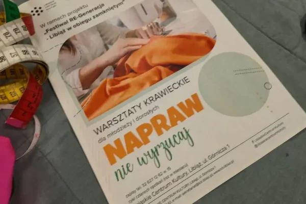 Bezpłatne warsztaty krawieckie w Libiążu – naucz się naprawiać ubrania