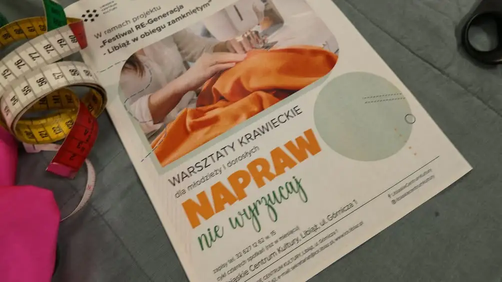 Bezpłatne warsztaty krawieckie w Libiążu – naucz się naprawiać ubrania