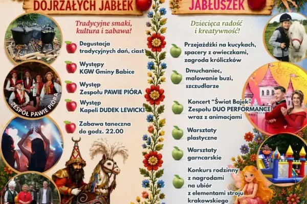 Folklor, smaki i rodzinna zabawa: „Smaki Babickiego Lata” już 6 września w Babicach