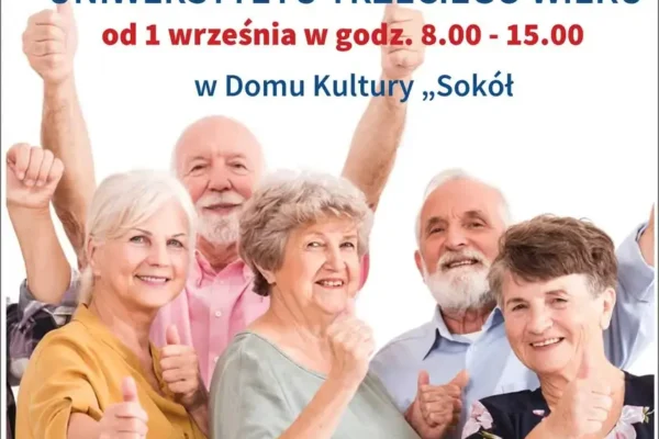 Ruszą zapisy do Uniwersytetu Trzeciego Wieku w Trzebini