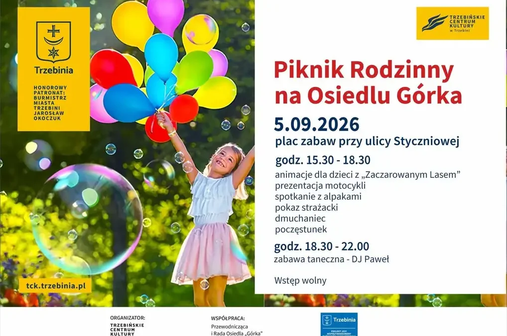 Piknik na Osiedlu Górka w Trzebini – atrakcje dla całych rodzin