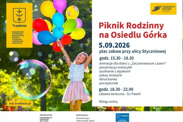 Piknik na Osiedlu Górka w Trzebini – atrakcje dla całych rodzin