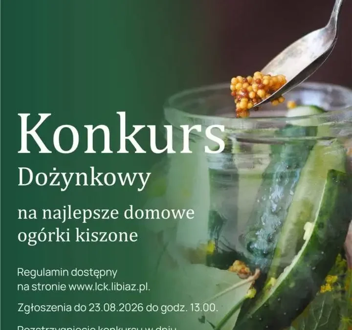 Dożynki w Gromcu: konkursy na ogórki kiszone i bukiety dożynkowe