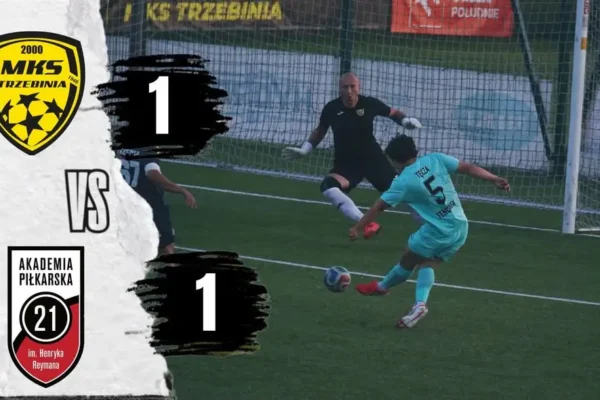 MKS II Trzebinia zremisował z AP 21 Orzeł Balin 1:1 mimo gry w osłabieniu