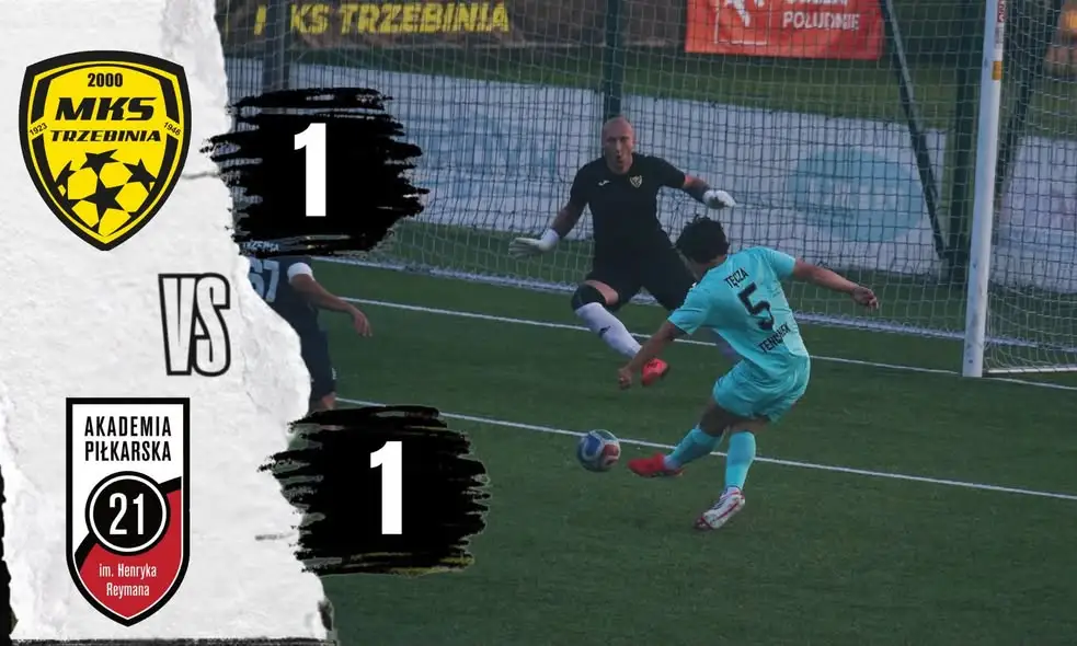 MKS II Trzebinia zremisował z AP 21 Orzeł Balin 1:1 mimo gry w osłabieniu