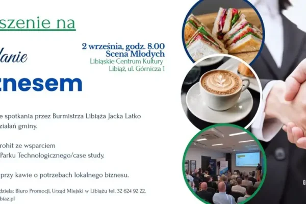 Śniadanie z biznesem w Libiążu – spotkanie dla przedsiębiorców 2 września