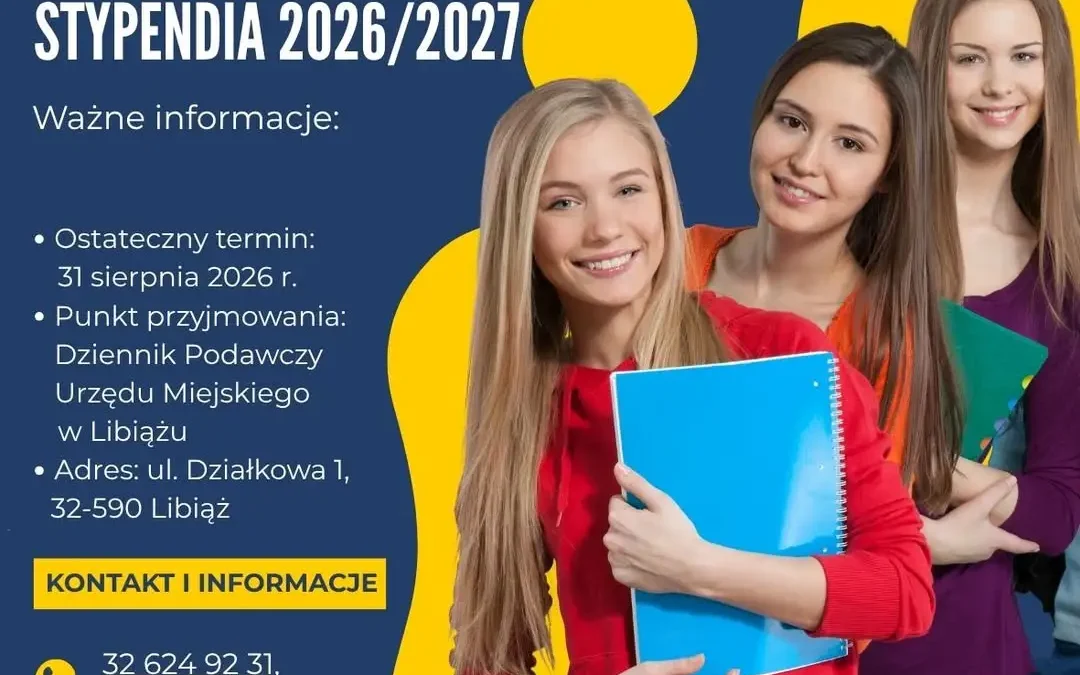 Libiąż: Ostatnie dni na złożenie wniosku o stypendium burmistrza
