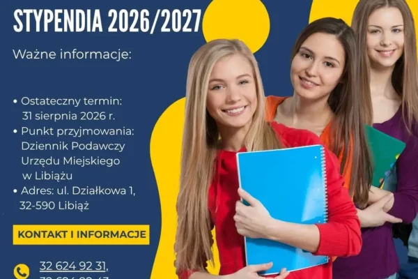 Libiąż: Ostatnie dni na złożenie wniosku o stypendium burmistrza