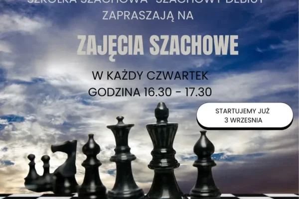 Zajęcia szachowe w Żarkach – start 3 września w Domu Kultury