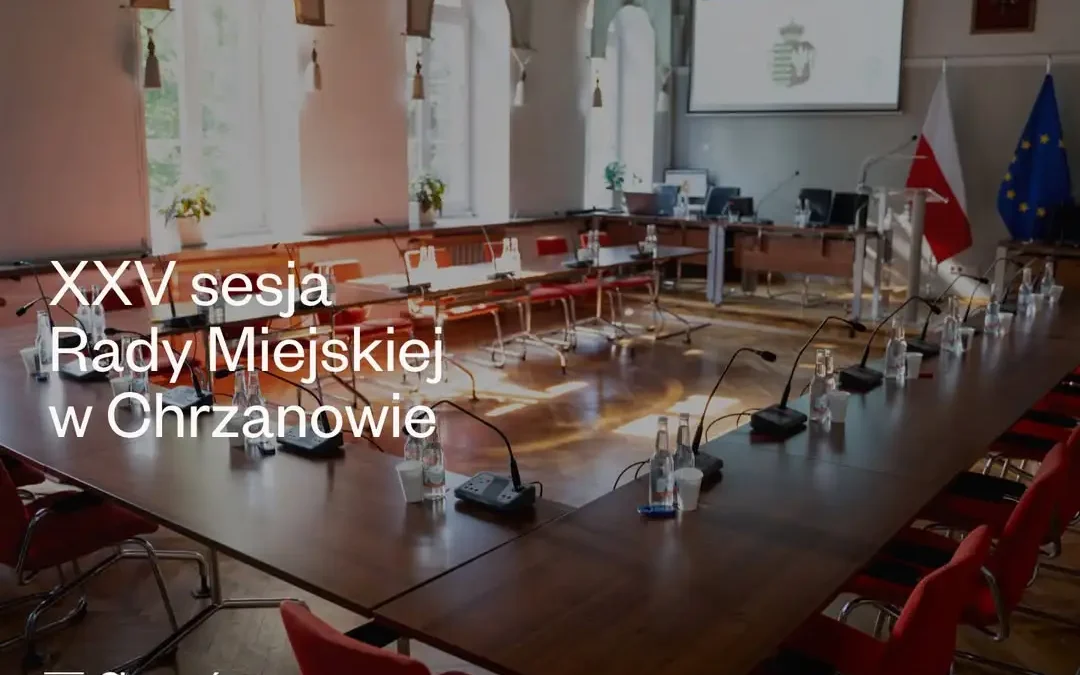 Ruszyła XXV sesja Rady Miejskiej w Chrzanowie – transmisja online