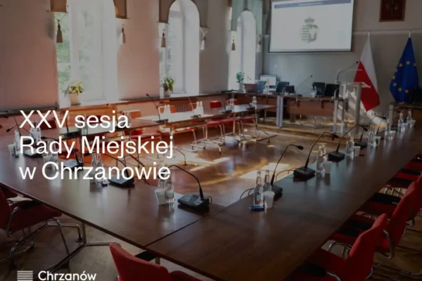 Ruszyła XXV sesja Rady Miejskiej w Chrzanowie – transmisja online