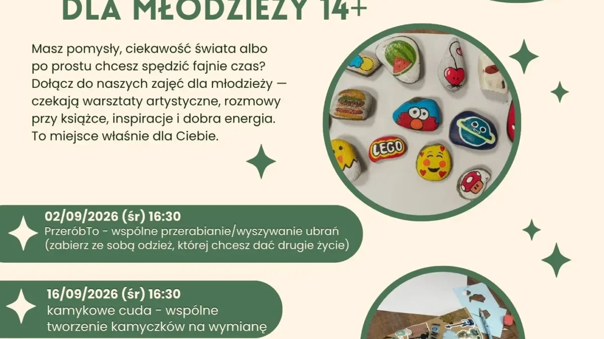 CoTam Młodzi: warsztaty dla młodzieży w MBP w Libiążu