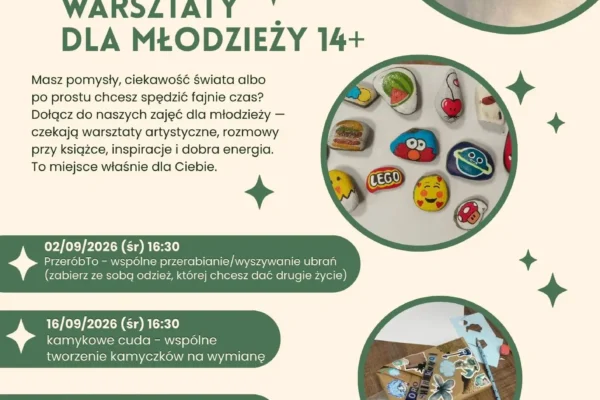 CoTam Młodzi: warsztaty dla młodzieży w MBP w Libiążu