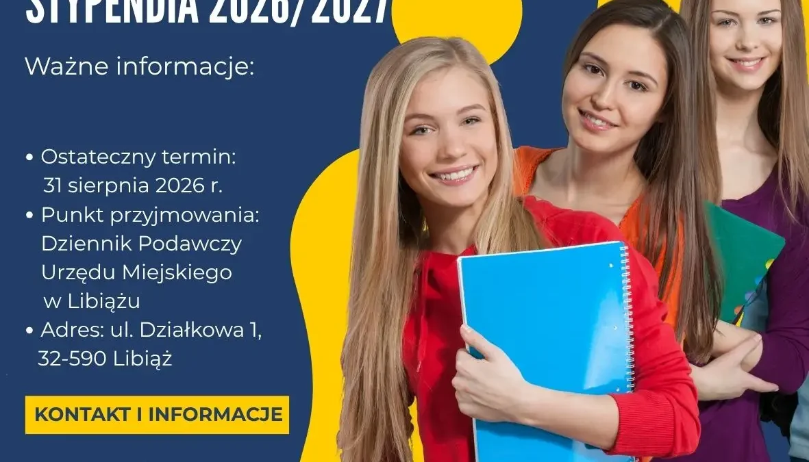 Libiąż: 31 sierpnia mija termin składania wniosków o stypendium burmistrza