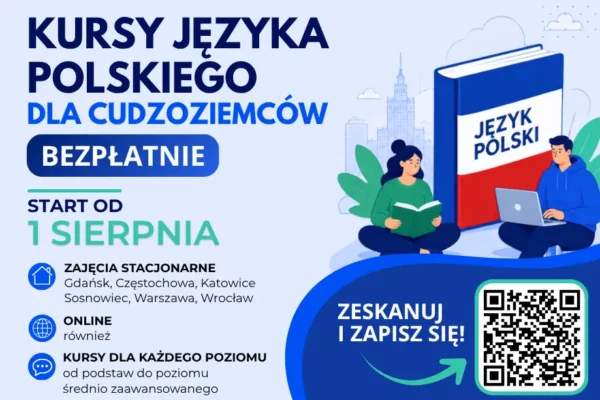 Bezpłatne kursy języka polskiego dla cudzoziemców – rusza nabór