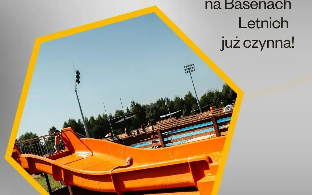 Zjeżdżalnia na Basenach Letnich w Chrzanowie ponownie otwarta